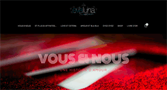 Desktop Screenshot of evaluna.be