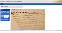 Desktop Screenshot of ms-med.biblio.evaluna.net